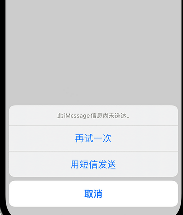 绥滨apple维修iPhone上无法正常发送iMessage信息