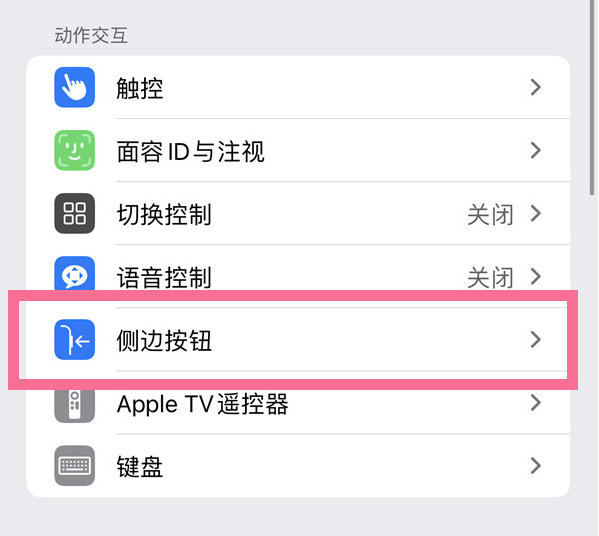 绥滨苹果14维修店分享iPhone14 Plus侧键双击下载功能关闭方法 